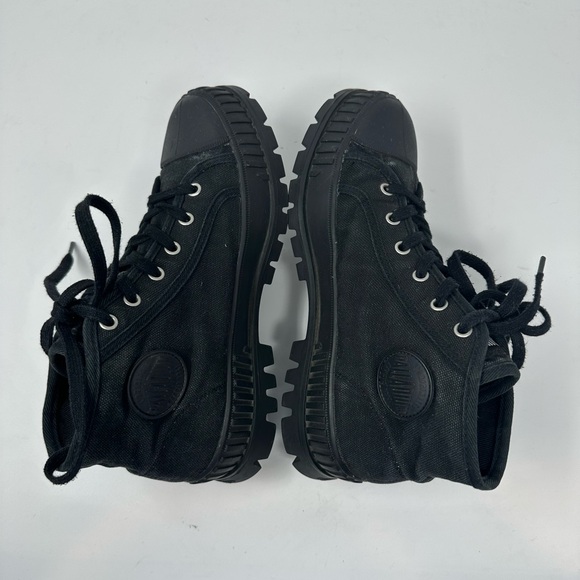 Palladium Pallashock Mid OG Black Unisex M7/W 8.5 - Picture 5 of 16
